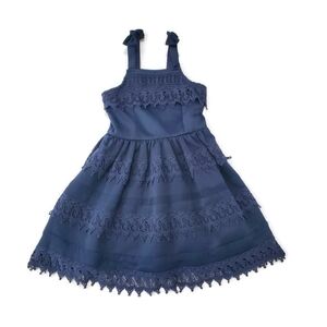 Nanette Lepore Navy Blue Kids Dress
